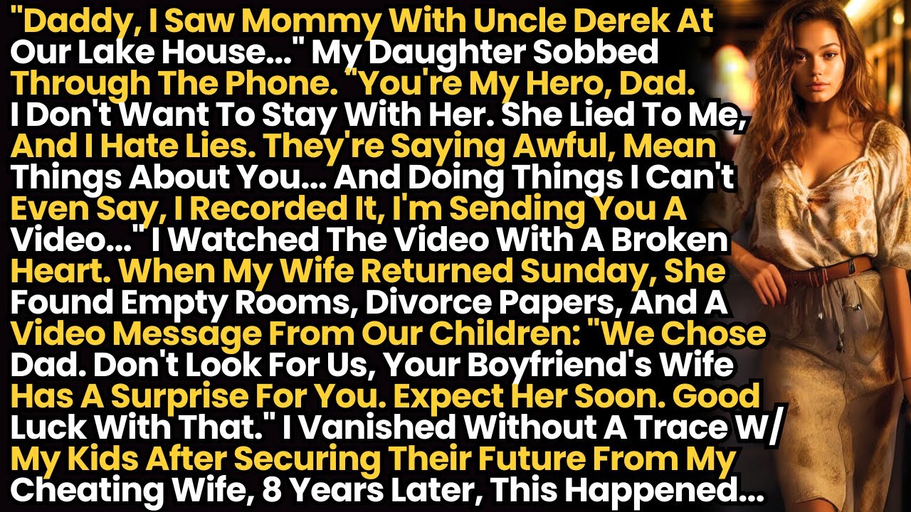I Vanished Without A Trace W/ My Kids After Securing Their Future From My Cheating Wife, 8 Yrs Later