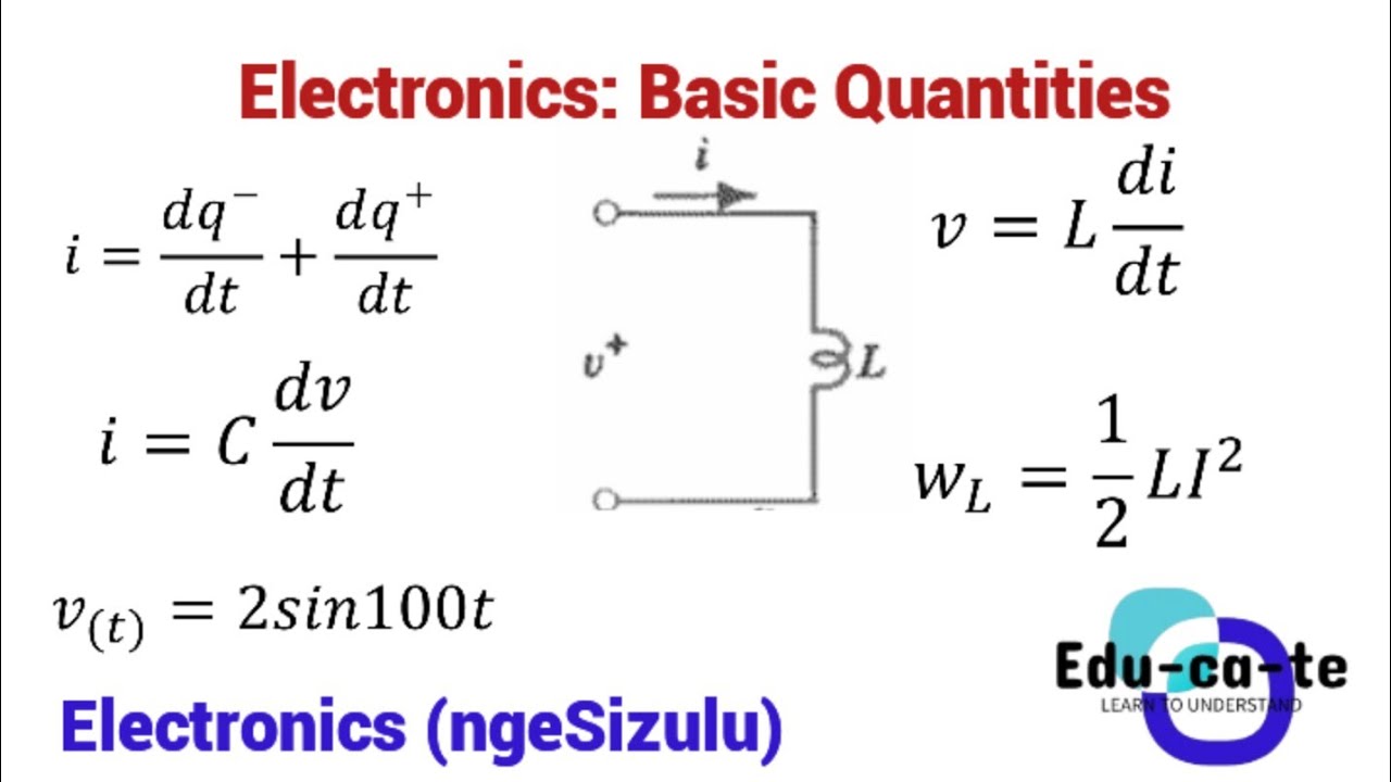 Basic Electrical Physical Quantities - Electronic Circuits & Devices