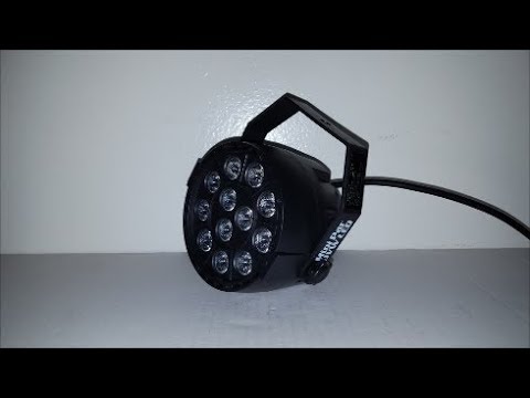 Eliminator Lighting Mini Par UVW LED