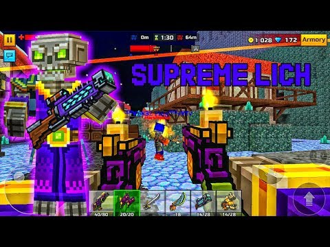 Pixel Gun 3D - Supreme Lich Clan Siege Battle