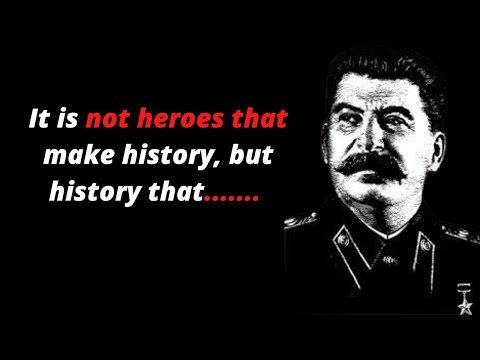 Top 20 Joseph Stalin Quotes || The leader of the Soviet Union || Feeling quotes