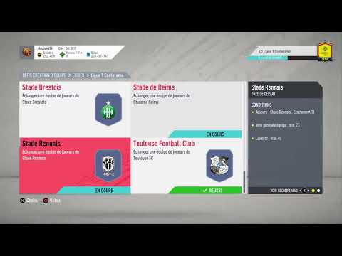 FIFA20 SBC / DCE LIGUE 1 CONFORAMA - STADE RENNAIS - SOLUTION PAS CHER