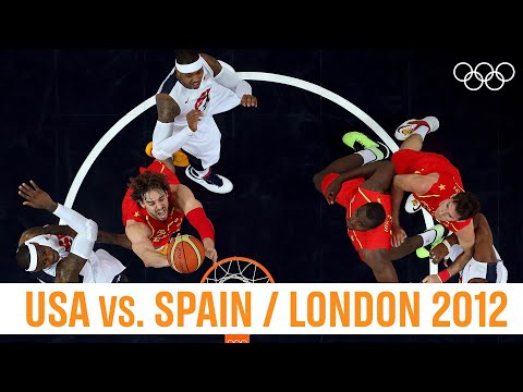 🇺🇸 USA vs. 🇪🇸Spain - 🏀 Basketball Final London 2012!