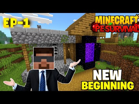 ✨A New journey begins✨ In Minecraft Survival Series ||EP-1||👍