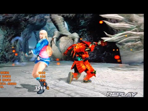 Tekken 5 Dark Ressurection Yoshimitsu Sword Smash on Lili Alternate Ko Ryona 2