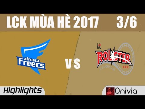AFS vs KT Highlights Game 1 LCK SUMMER 2017 ngày 3/6