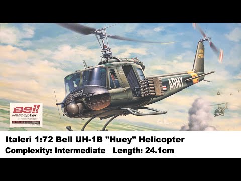 ВЕРТОЛЕТ UH-1B "HUEY" (ITALERI 0040) 1:72