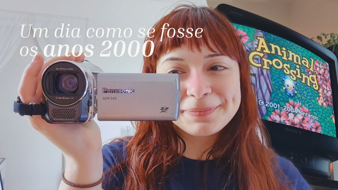 Um dia comigo como se fosse os anos 2000