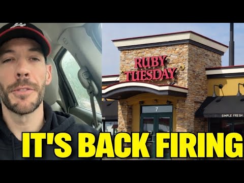 “Ruby Tuesday FIRED Him On CHRISTMAS. Now They Are EMPTY And FALLING APART 