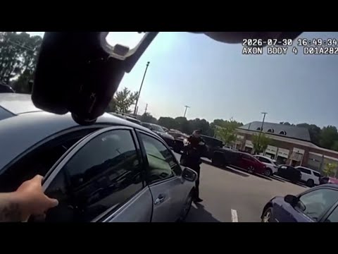 Dramatic toddler rescue captured on camera