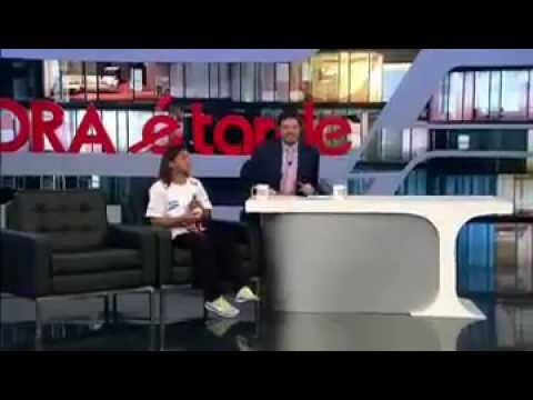 Sarah Menezes - Programa na Band - Agora é Tarde