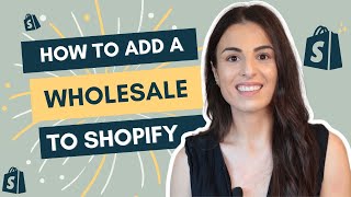 How To Add A Wholesale Area To Your Shopify Store 2024 - No Coding - Shopify Online Store 2.0