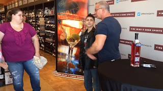 Celebrity chef Robert Irvine visits Camp Hill