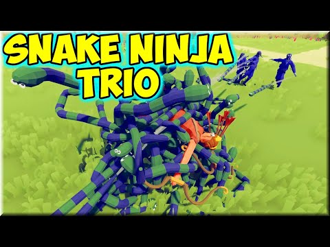 Orochimaru!? Snake Ninja Trio vs Every Unit - TABS MODS Unit Possession Update