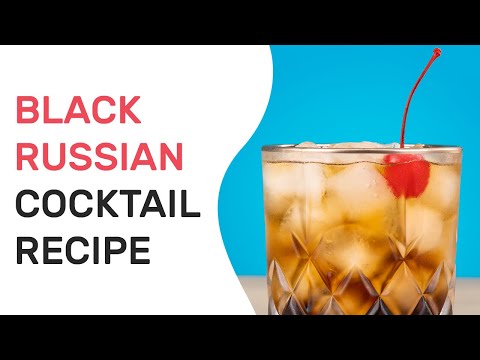 HOW TO MAKE A BLACK RUSSIAN in Under 30 Seconds | Bartending 101