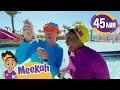 Blippi Meeekah S Waterpark Treasure Hunt Fun In The Sun Meekah Education Cartoons For Kids