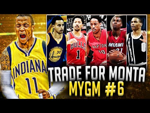 NBA2K16 Pacers MyGM #6 - TRADING MONTA ELLIS!?? + VOTE ON TEAM RELOCATION!!