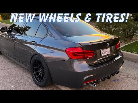 BMW F30 GETS APEX WHEELS ARC-8 WITH TOYO R888R TIRES! (CERAMIC COATED & 1STEP)