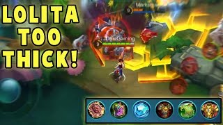 The Best Tank Support in Mobile Legends! Lolita Rank Gameplay