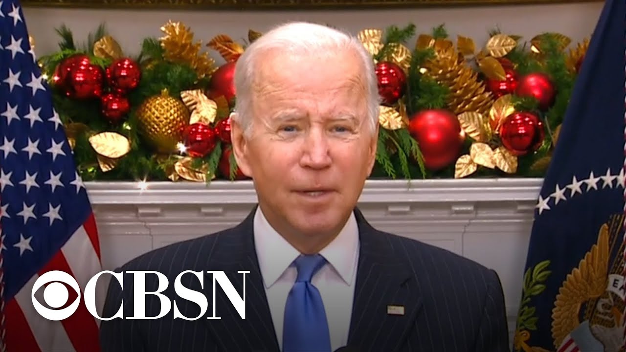 Biden says Omicron variant is 