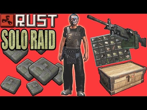 Rust: BEST SOLO Raid PRACTICE server? ( Counter Raiders + Armored Base )