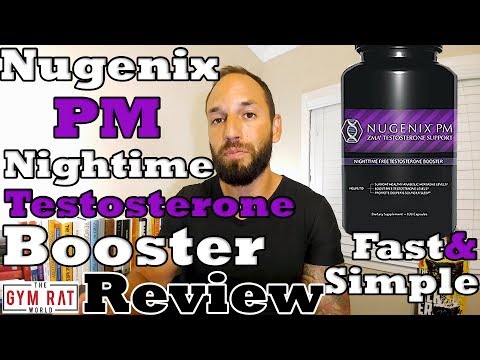 Nugenix PM | ZMA Testosterone Support |  Supplement Review