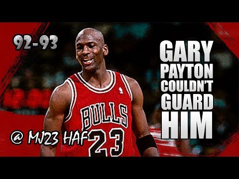 Michael Jordan Highlights vs Sonics (1992.11.19) - 35pts! The GLOVE couldn't stop MJ!