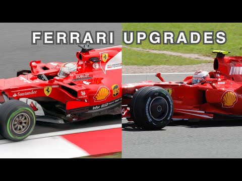F1 Ferrari Cars Evolution 2000 - 2023
