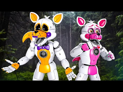 Funtime Foxy And Lolbit Get Lost In A BEAUTIFUL But SPOOKY PLACE!