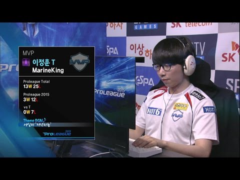 [SPL2015] Maru(Jin Air) vs MarineKing(MVP) Set2 Cactus Valley -EsportsTV, Starcraft 2