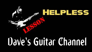 LESSON - Helpless by Sugar