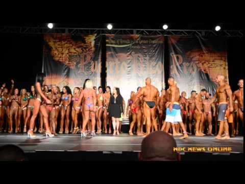 2015 IFBB Puerto Rico Pro - Finals Opening Ceremony Video