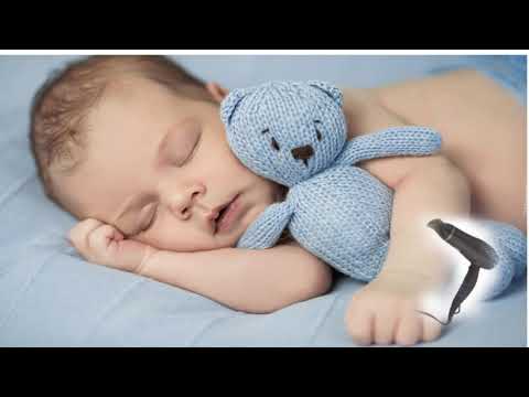 Suszarka przełom w usypianiu dzieci, dźwięk suszarki dla niemowląt Hit 10 godzin