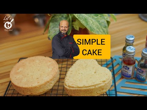 PLAIN CAKE  tea cake by chef asad 25 December 2022