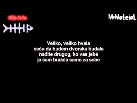 Riblja Čorba  Dvorska budala Tekst HD