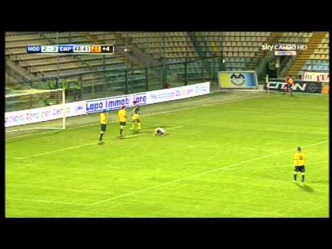 Modena 2-3 Empoli 19-3-2013 bestemmione di Davide Moro