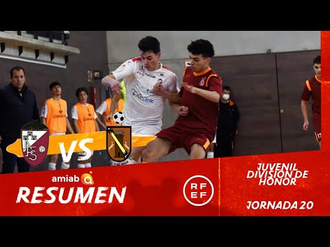 Resumen Albacete FS Grupo Amiab - CD El Palmar FS (5-4). JUVENIL DIVISIÓN DE HONOR/ Jornada 20