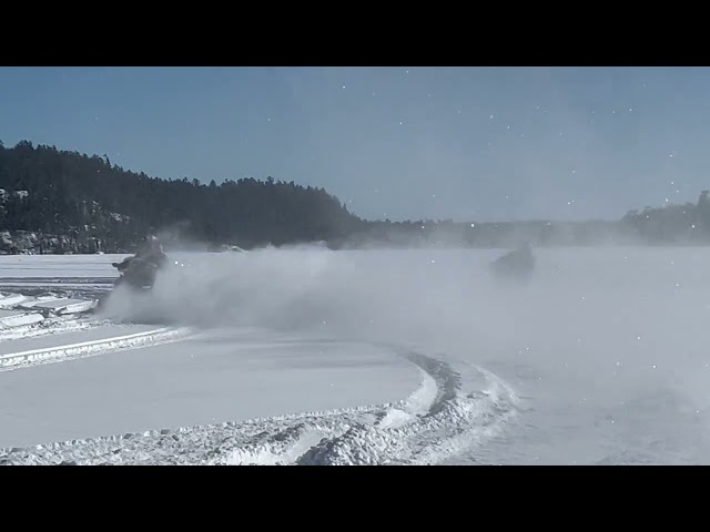 SNOW MIBILE, ICEFISH, COTTAGES in Ontario in Canada