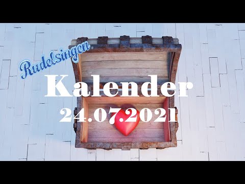 Der Mitsing-Kalender am 24.07.2021  - Tag 205