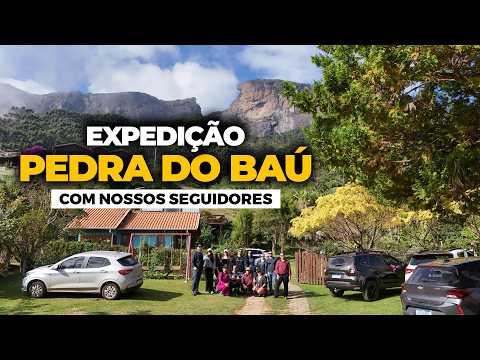 Levamos nossos seguidores para a Pedra do Baú! | Expedição Mochileiros de Minas