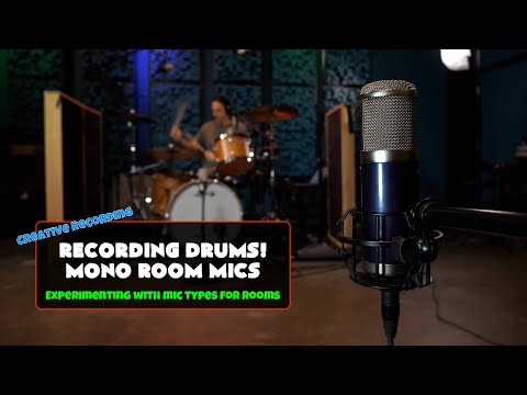 Recording Drums - Mono Room Mic Experimenting