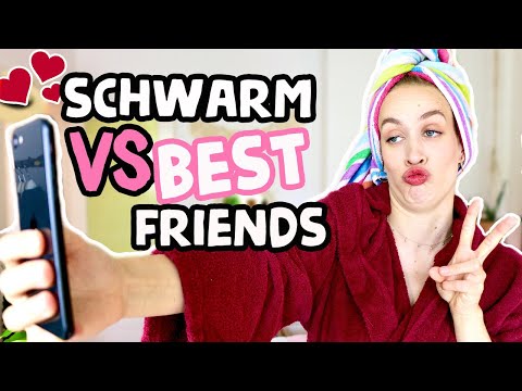 Behavior in front of your CRUSH vs. your BEST FRIENDS 💑