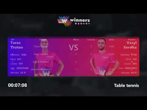 WINners League 12.01.2022  Truten T. - Hnatiuk A. 22:00