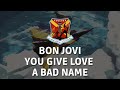 Bon Jovi - You Give Love a Bad Name - Karaoke (Instrumental + Lyrics)