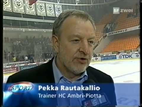 NLA 05-06 QF3 Lugano - Ambrì - Bericht und Interviews in Sport aktuell nach Spiel drei