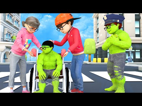 Papa Nick Transform NickHulk Six Hands vs Giant Zombie Chucky - Scary Teacher 3D Happy ending story