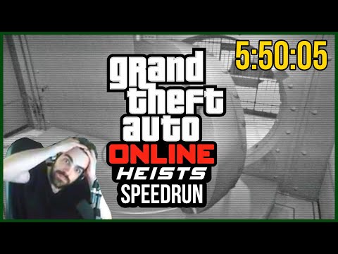 Speedrunning GTA Online Criminal Mastermind! - No Deaths With @DigitalCarAddict