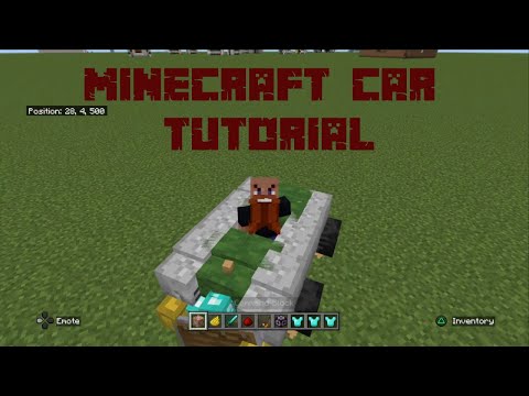 Ultimate Minecraft Car Tutorial - New Update!