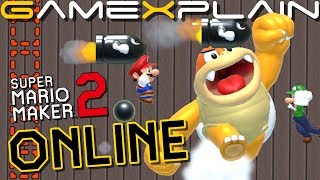 Online Multiplayer in Super Mario Maker 2 Gameplay