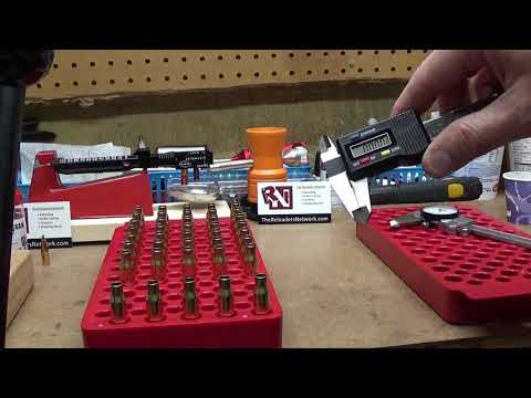 Measuring case trim length